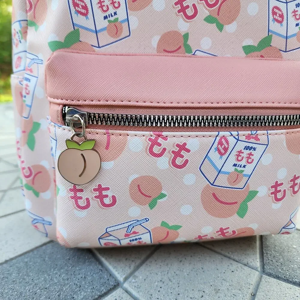 BioWorld Pastel Peach Milk Mini PVC Backpack